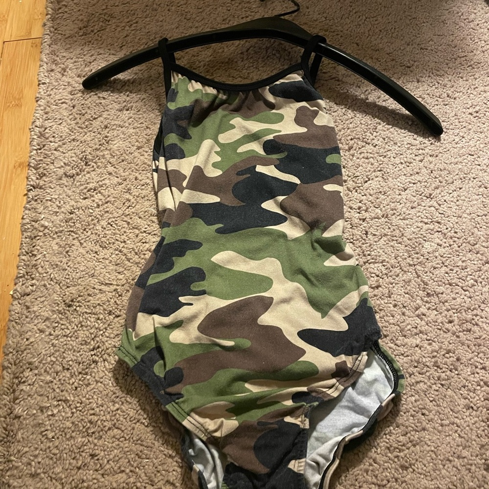 Salute gymnastics leotard